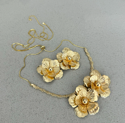 Juliet Set Earrings and Necklace