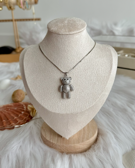 Articulated Bear Necklace